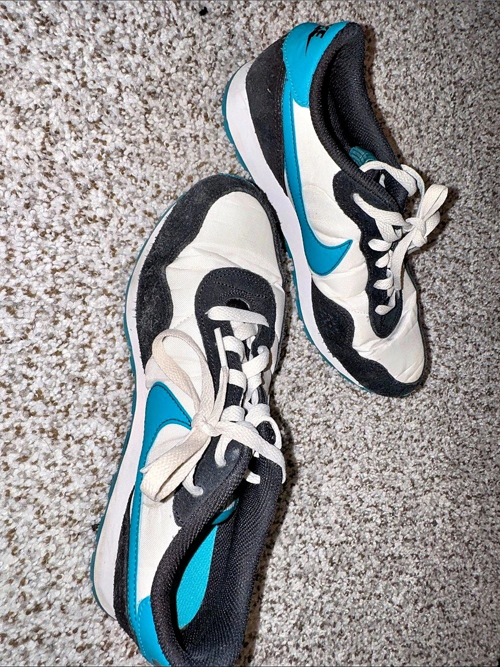 Nike Air Max 1 Women's Sneakers Black & Blue US 7Y